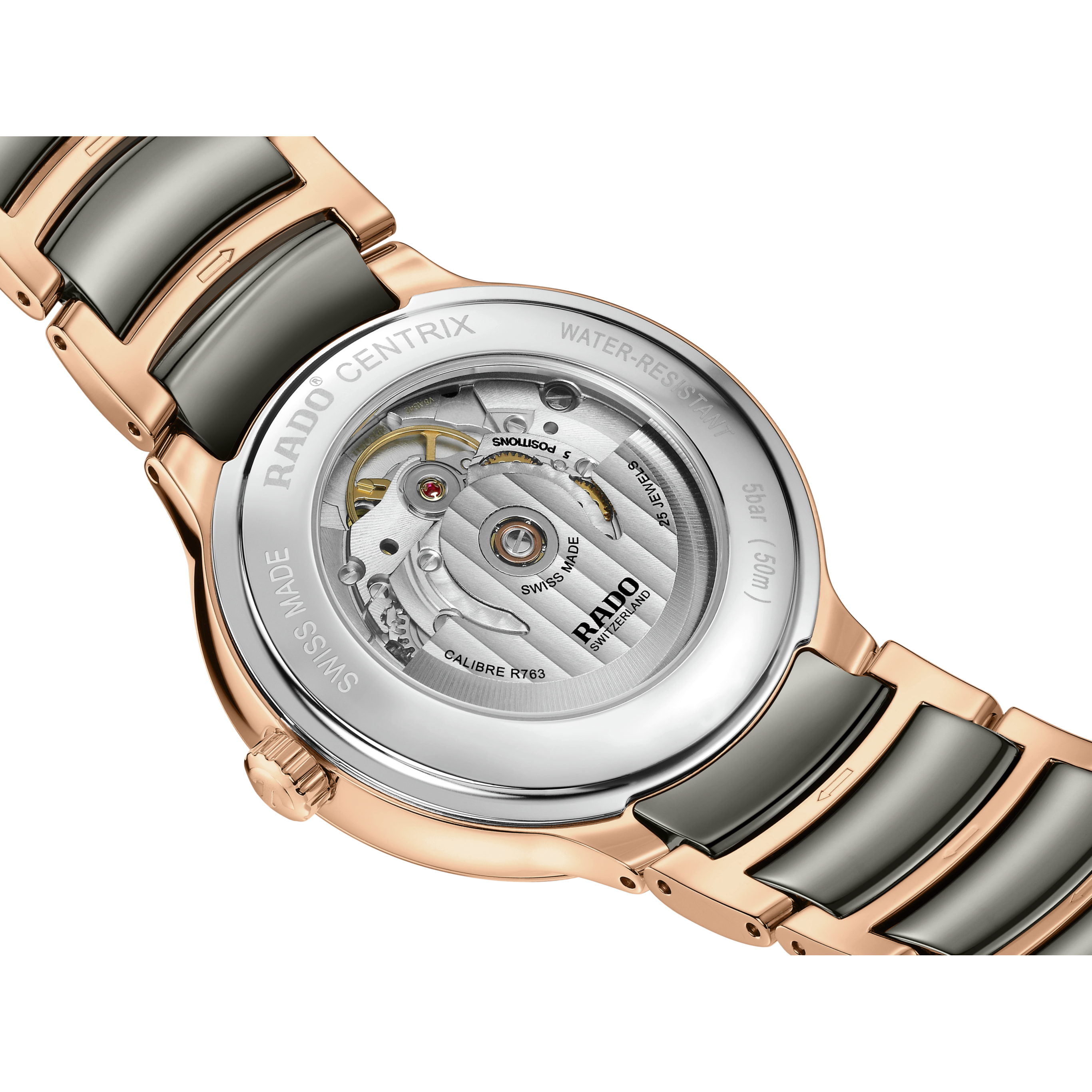 Rado Centrix White Dial Unisex 39.5mm - view 2