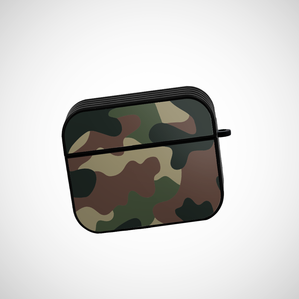 Cover It Up Jungle Camo Glass Airpods 3rd Gen Case Covers