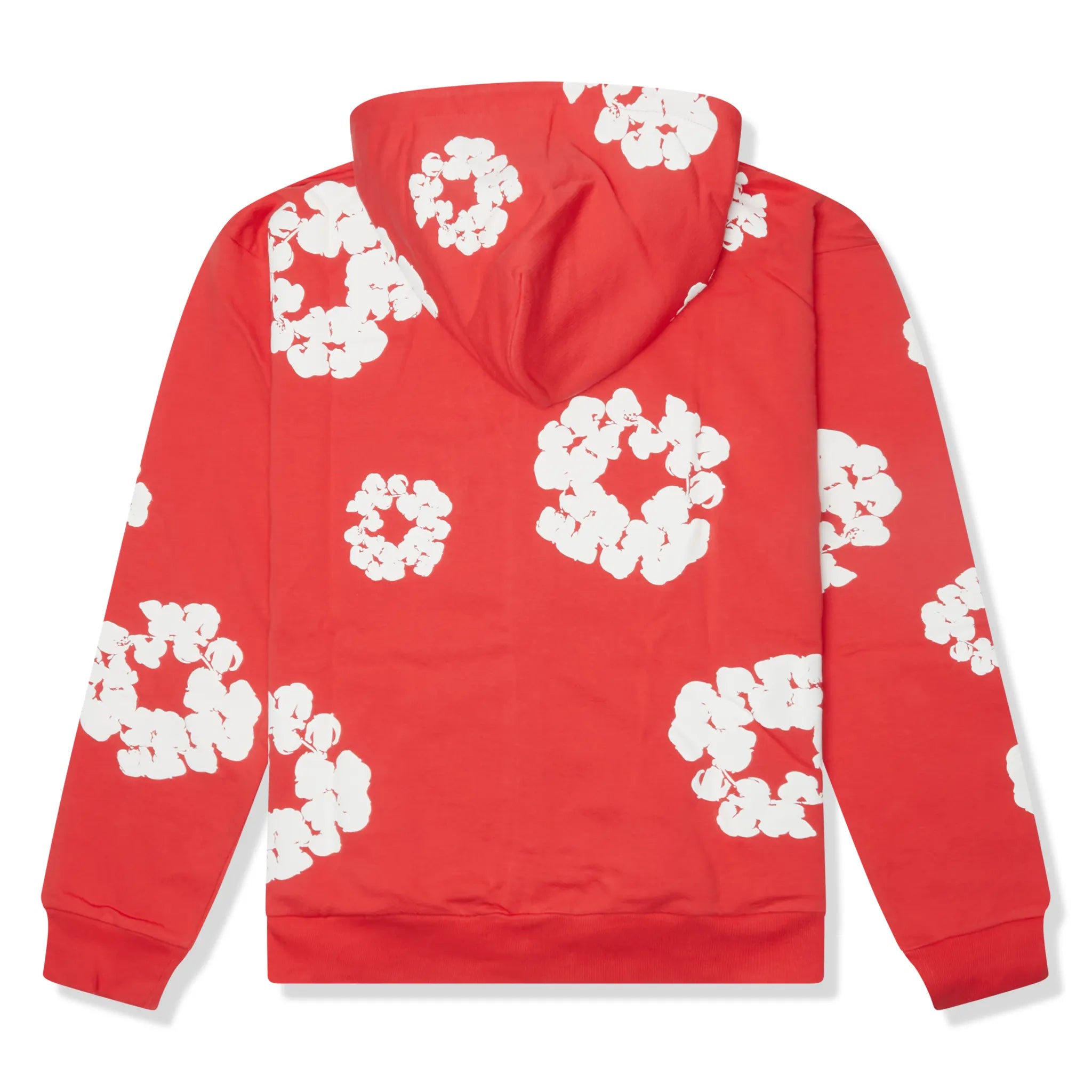 Denim Tears The Cotton Wreath Zip-Up Red Hoodie - view 2