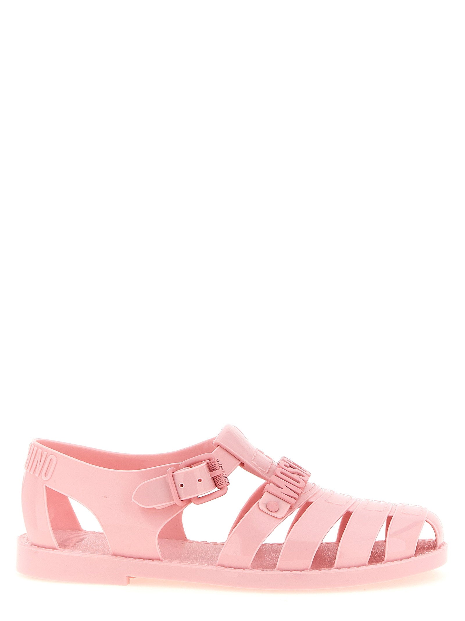 Moschino Jelly Sandals – 100% pvc