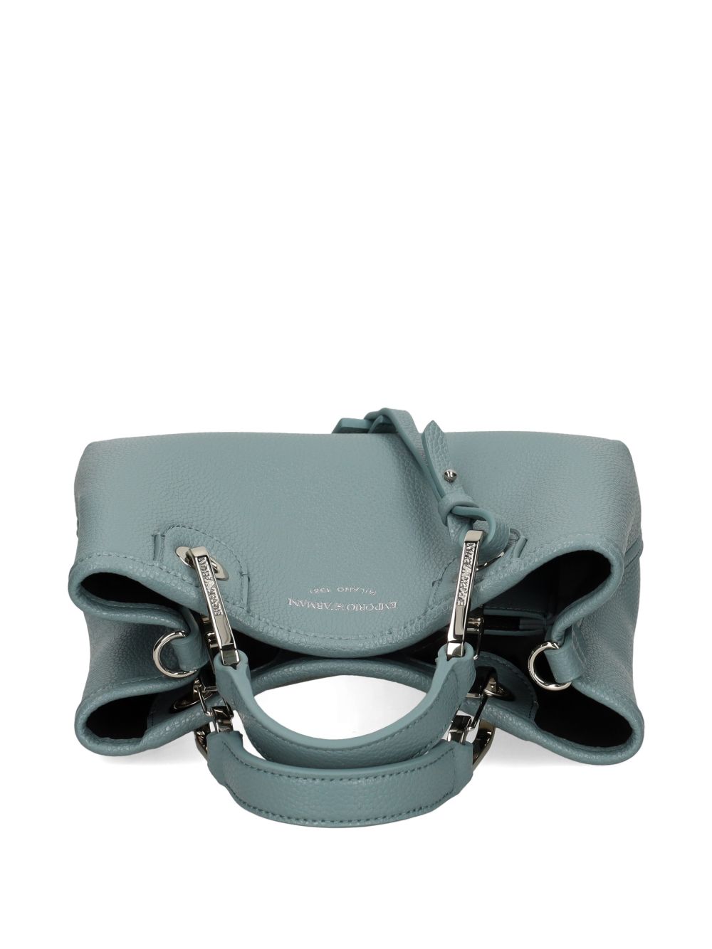 Emporio Armani Small Myea Shopper Bag With Deer Print - view 2