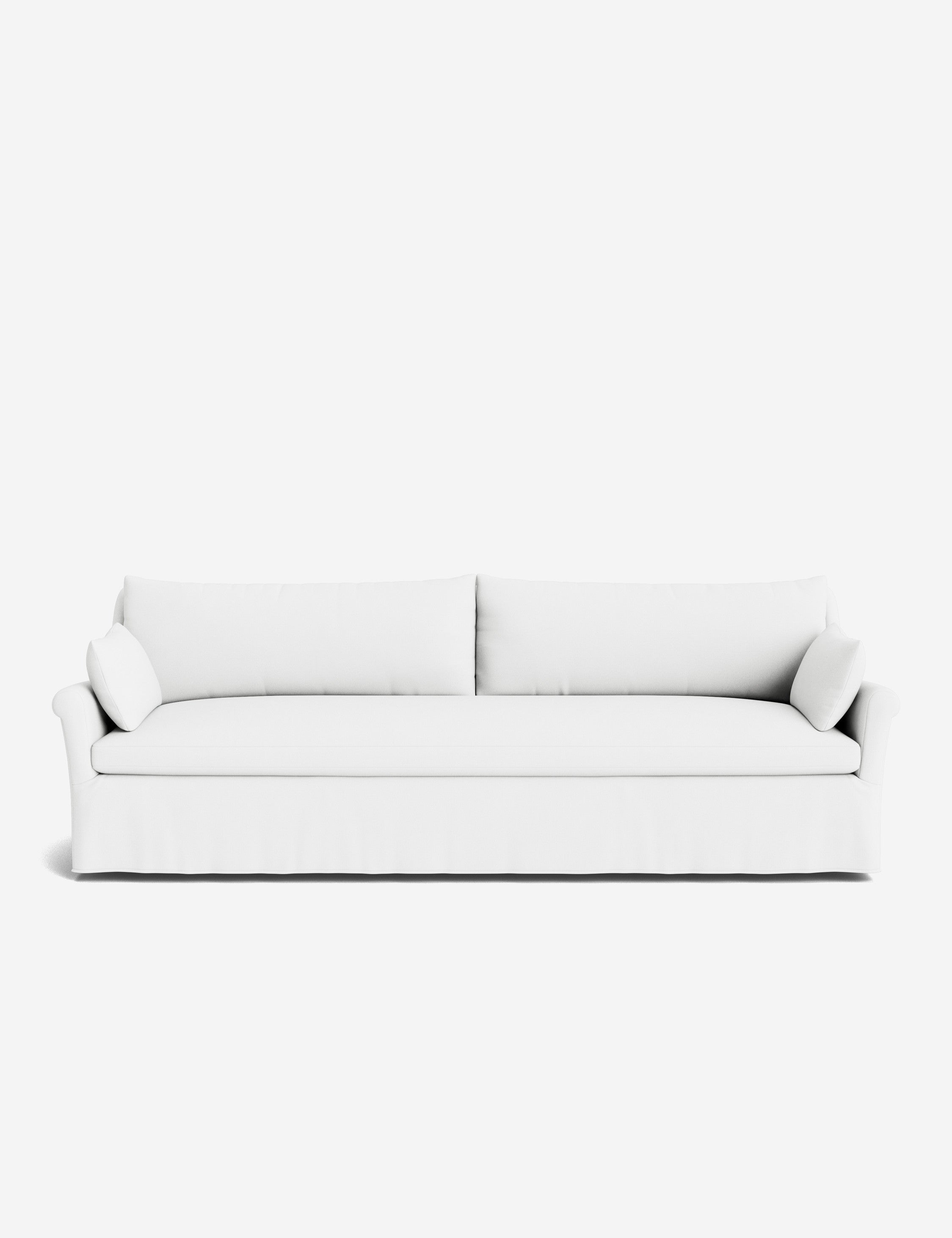 Lulu and Georgia Portola Rolled Arm Slipcover Sofa - view 123