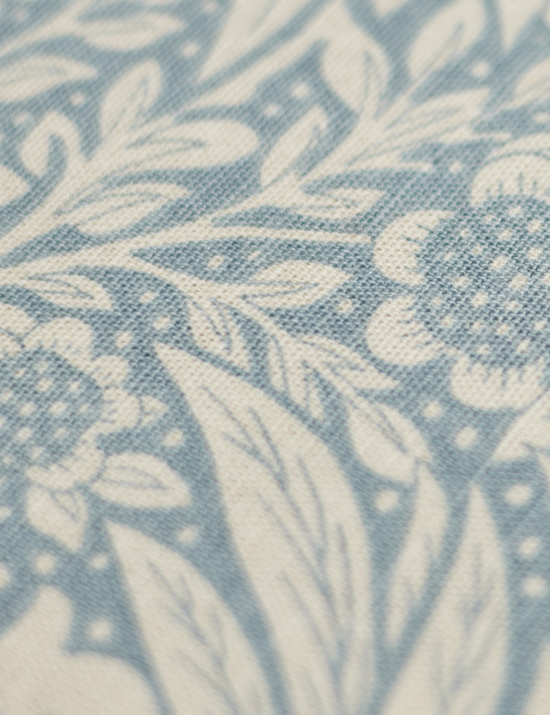 Lulu and Georgia Marigold Linen Blend Fabric by Morris & Co. - view 7