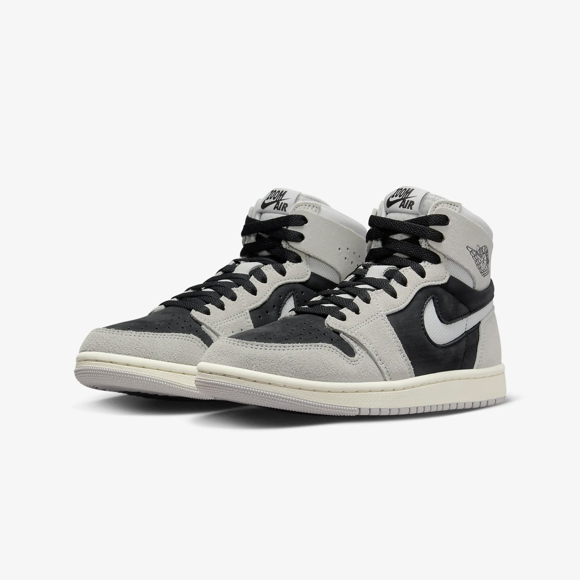Jordan | AIR JORDAN 1 ZOOM CMFT 2 { LT IRON ORE/NEUTRAL GREY-BLACK