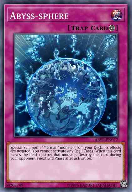 Yu-Gi-Oh! Abyss-sphere - ABYR-EN072 - Ultra Rare - 1st Edition