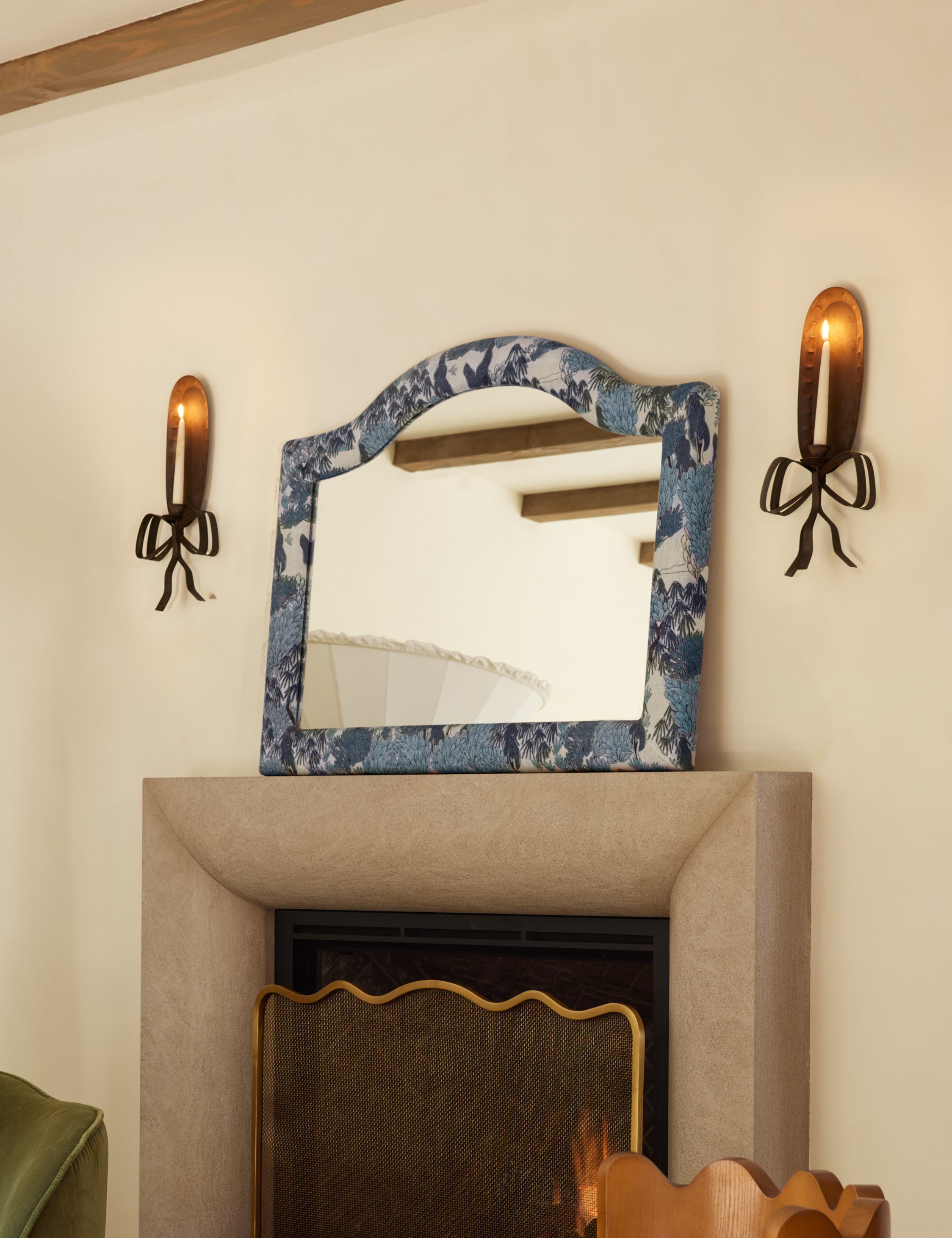 Lulu and Georgia Ribbon Candle Sconce by Sarah Sherman Samuel - view 3