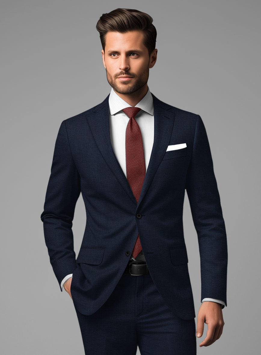 StudioSuits Aristo Blue Wool Suit - view 2