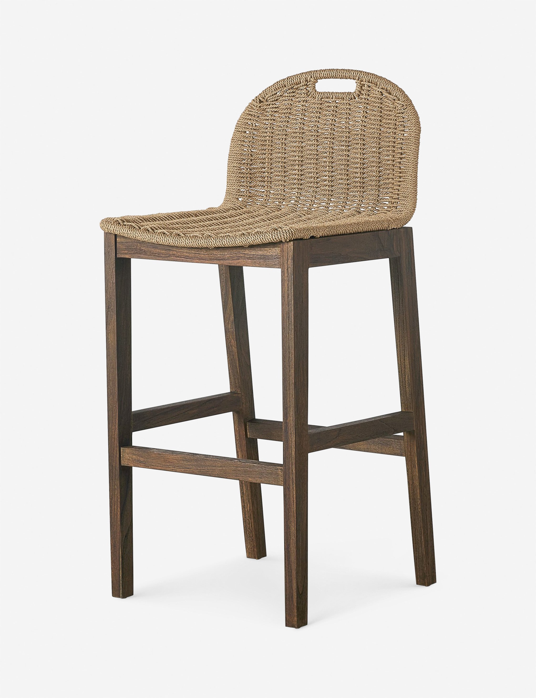 Lulu and Georgia Tiffer Bar and Counter Stool by Amber Lewis x Four Hands - view 5