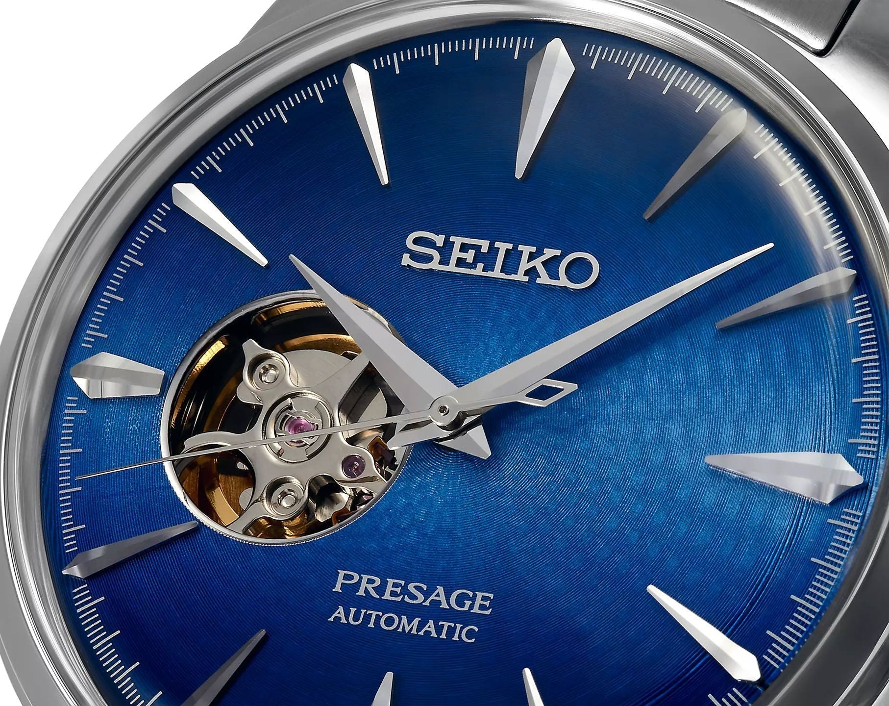 Seiko Presage Blue Dial Men 40.5mm - view 3
