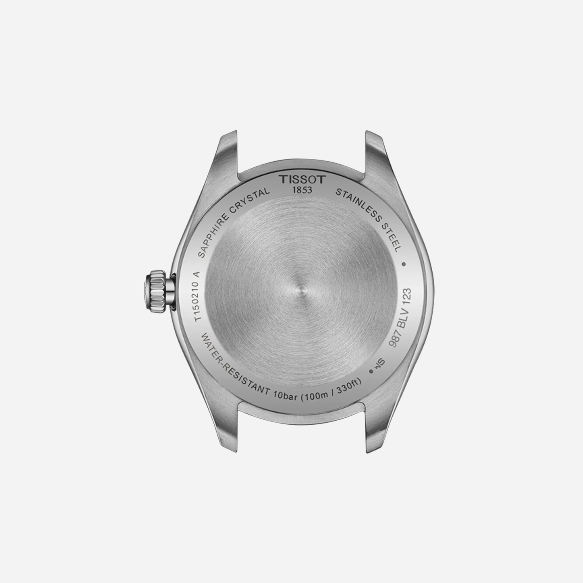Tissot PR 100 Quartz 34mm Silver Dial Green Stainless Steel Bracelet Watch - view 2