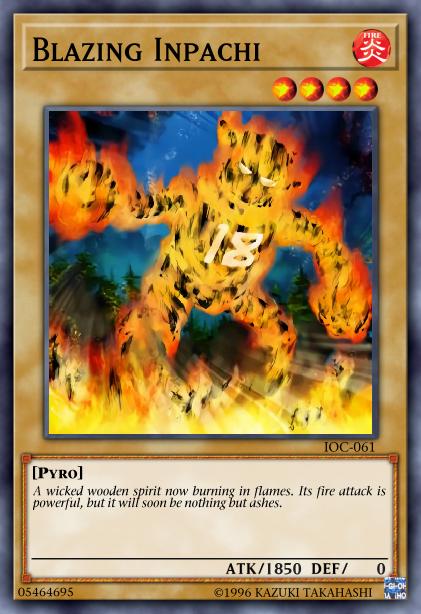 Yu-Gi-Oh! Blazing Inpachi - SD3-EN003 - Common - 1st Edition