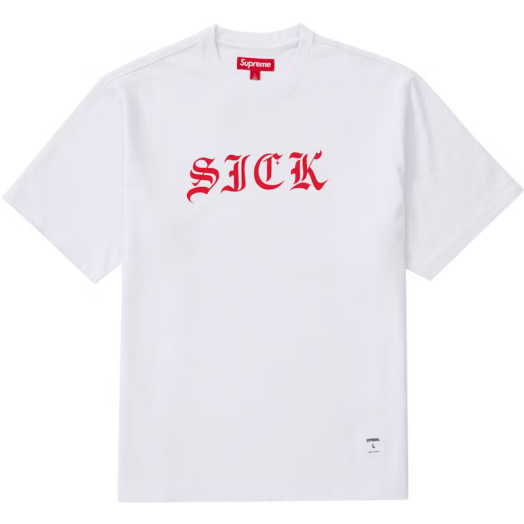Sick s s – Supreme Sick S/S Top White