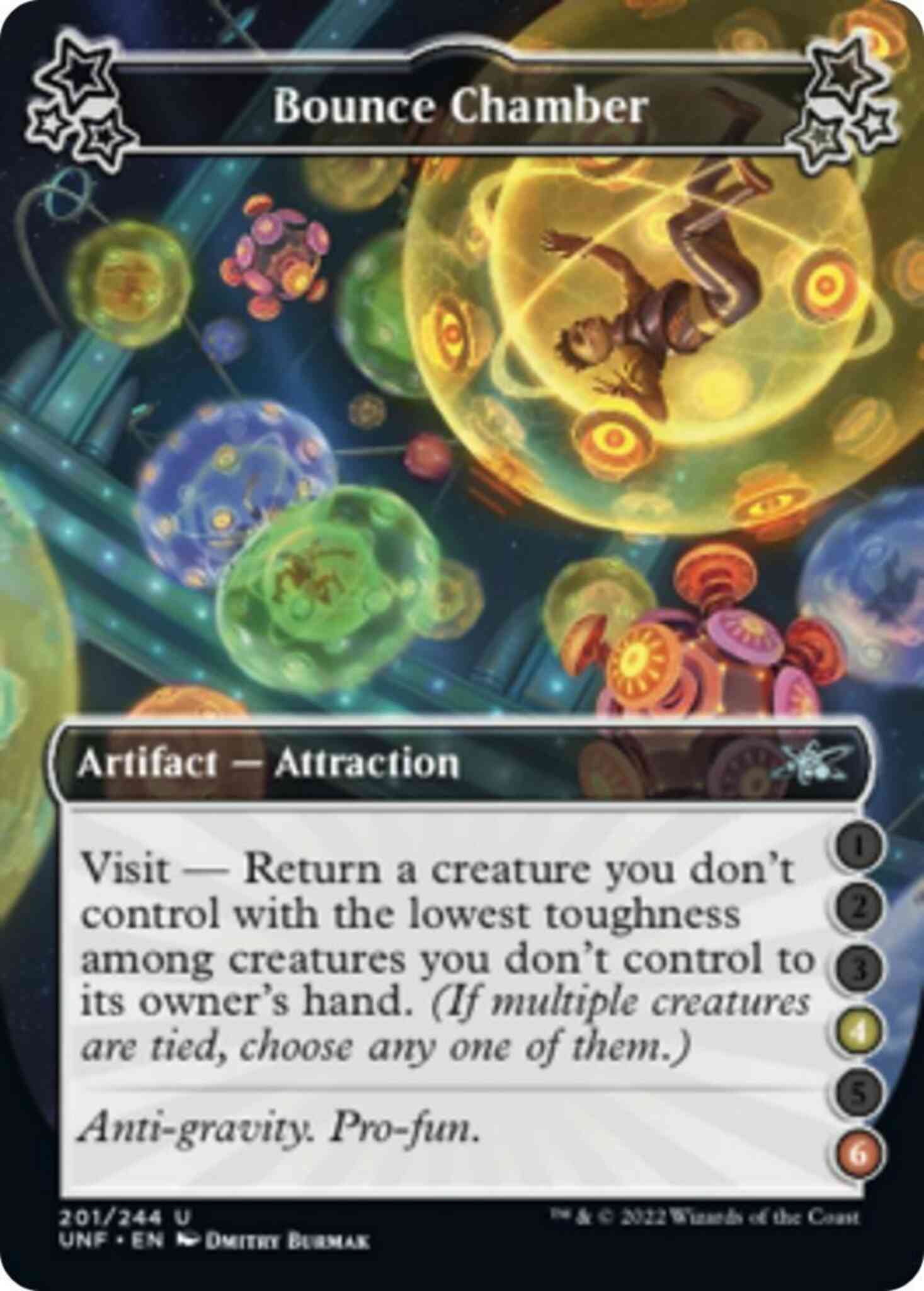 Bounce chamber 4 – Magic Bounce Chamber (4/6) [201c] [Borderless] [Unfinity] [Non-Foil]