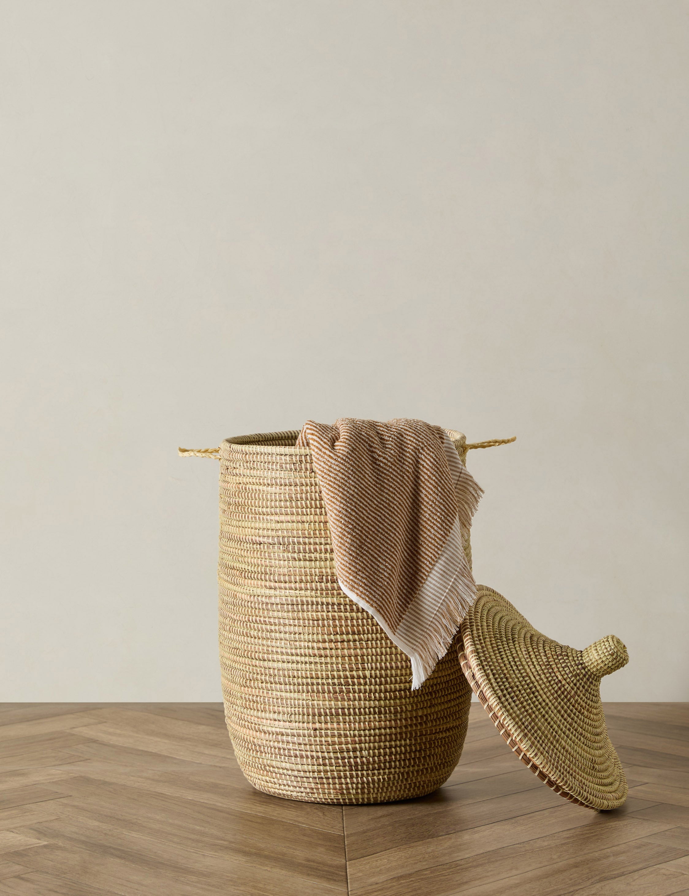 Lulu and Georgia Dou Lid Storage Basket by Mbare - view 10