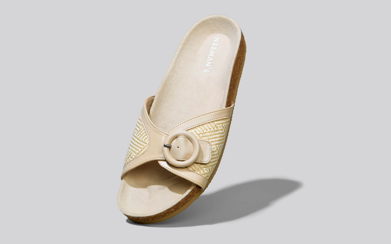 Neeman's Boheme Chic Slides : Beige