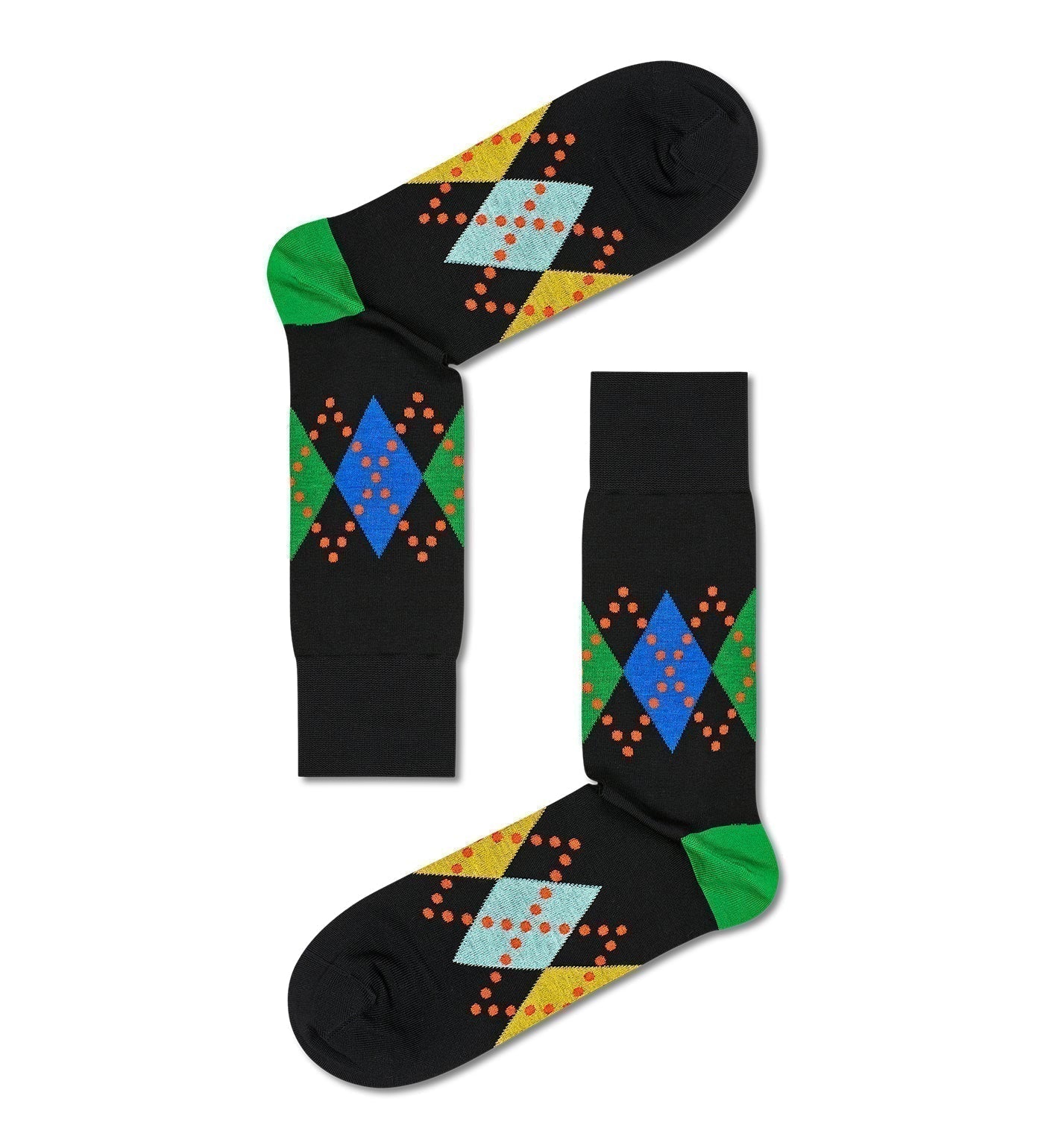 Happy Socks Dressed Jaxon Crew Length Socks for Men - view 2
