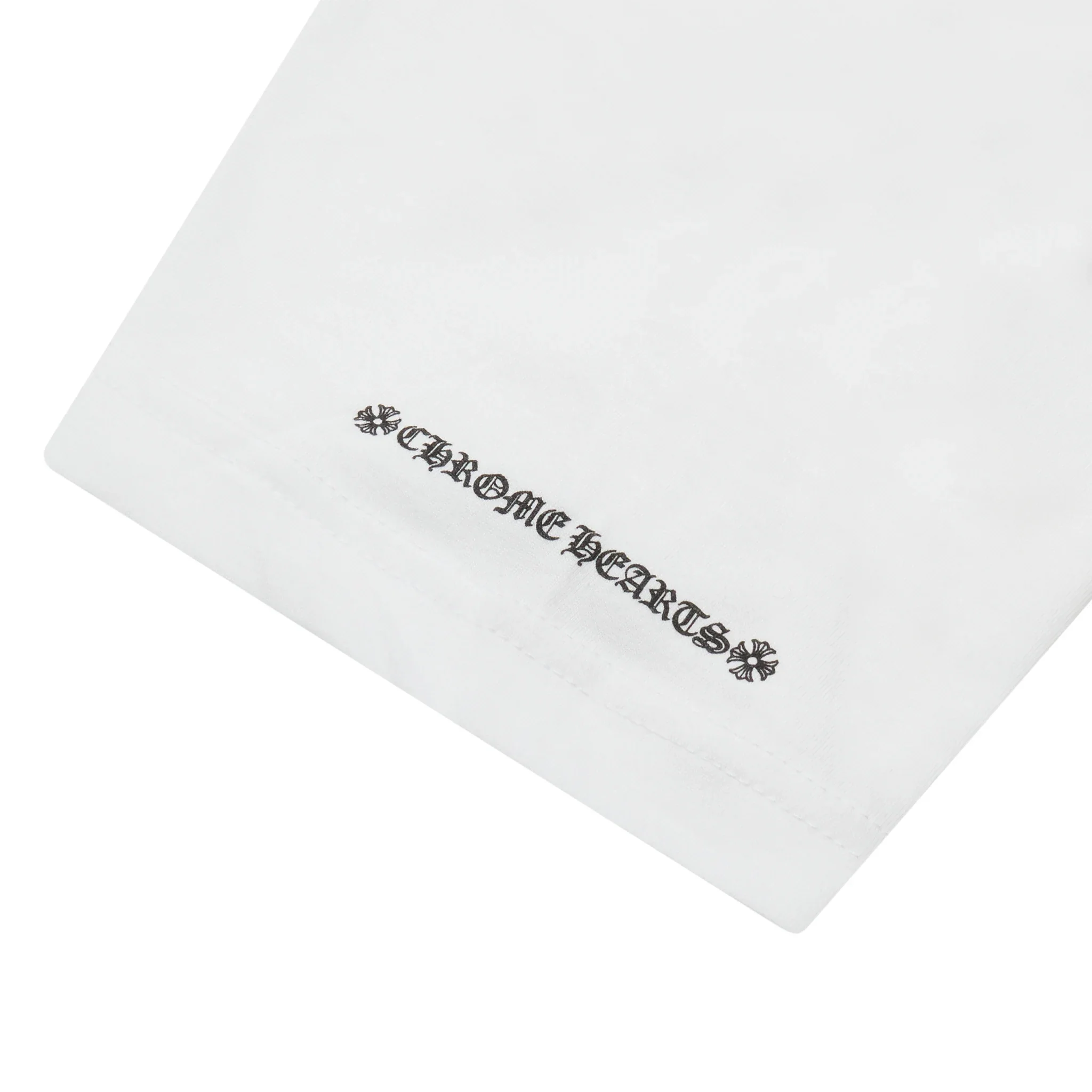 Chrome Hearts Horse Shoe Pocket Logo White T Shirt - view 5