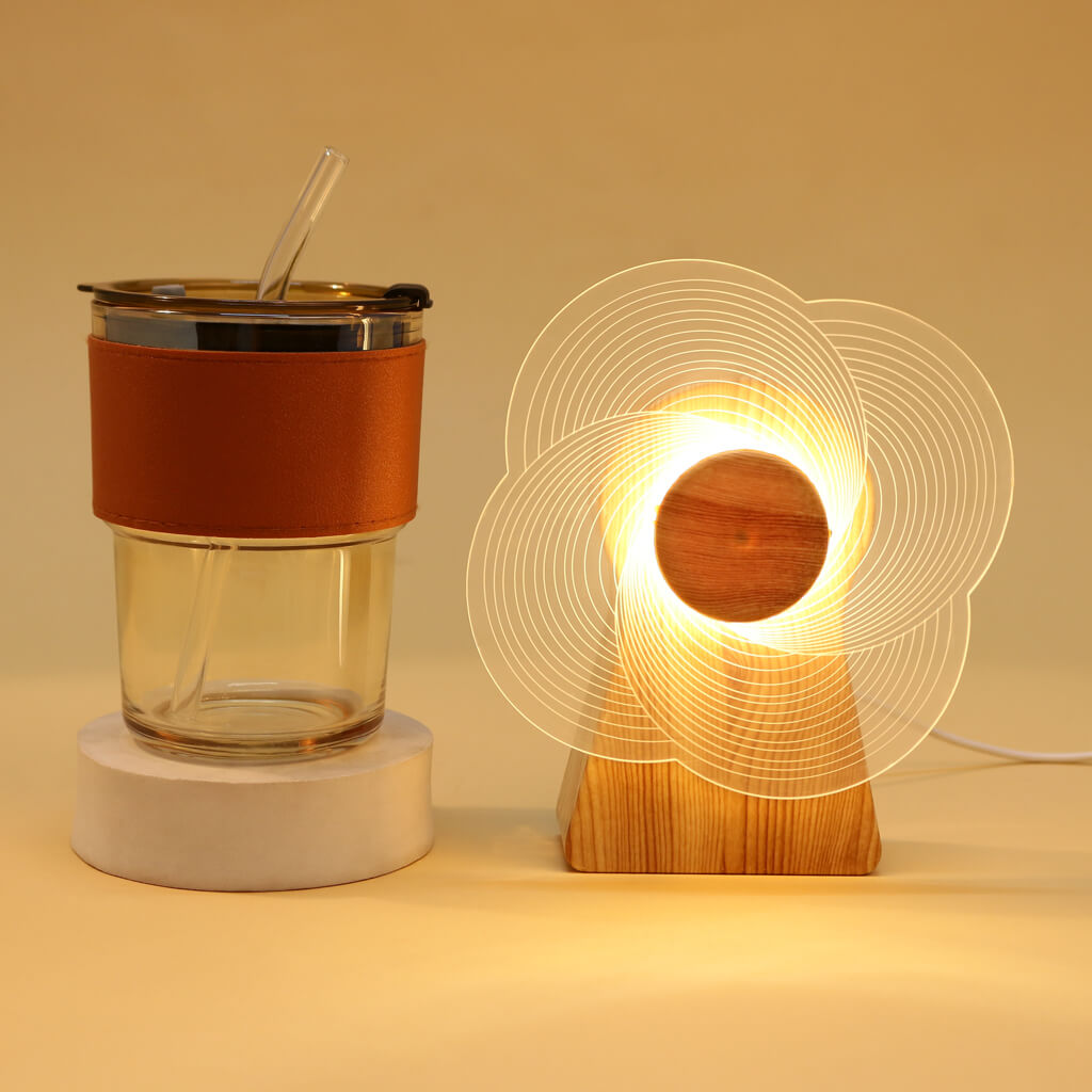 Bigsmall Glass Sipper Tumbler Gift Set