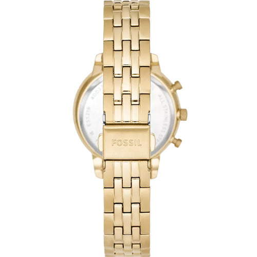 Fossil Neutra Women's Gold Dial & Gold Chain Watch - view 2