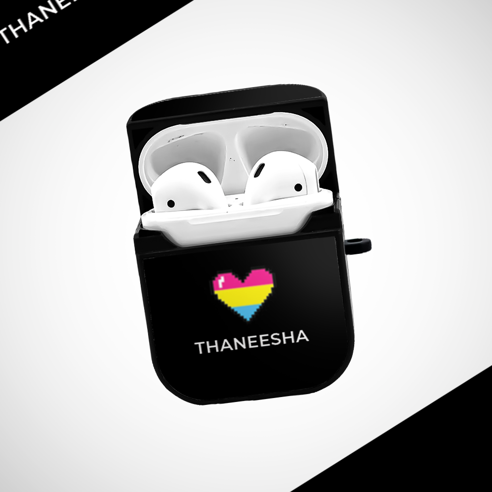 Cover It Up Pride Heart Custom Glass Airpods 2nd Gen Case Covers - view 2