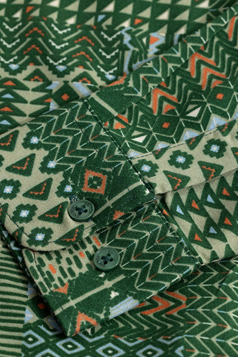 SNITCH Mixtape Green Shirt - view 8