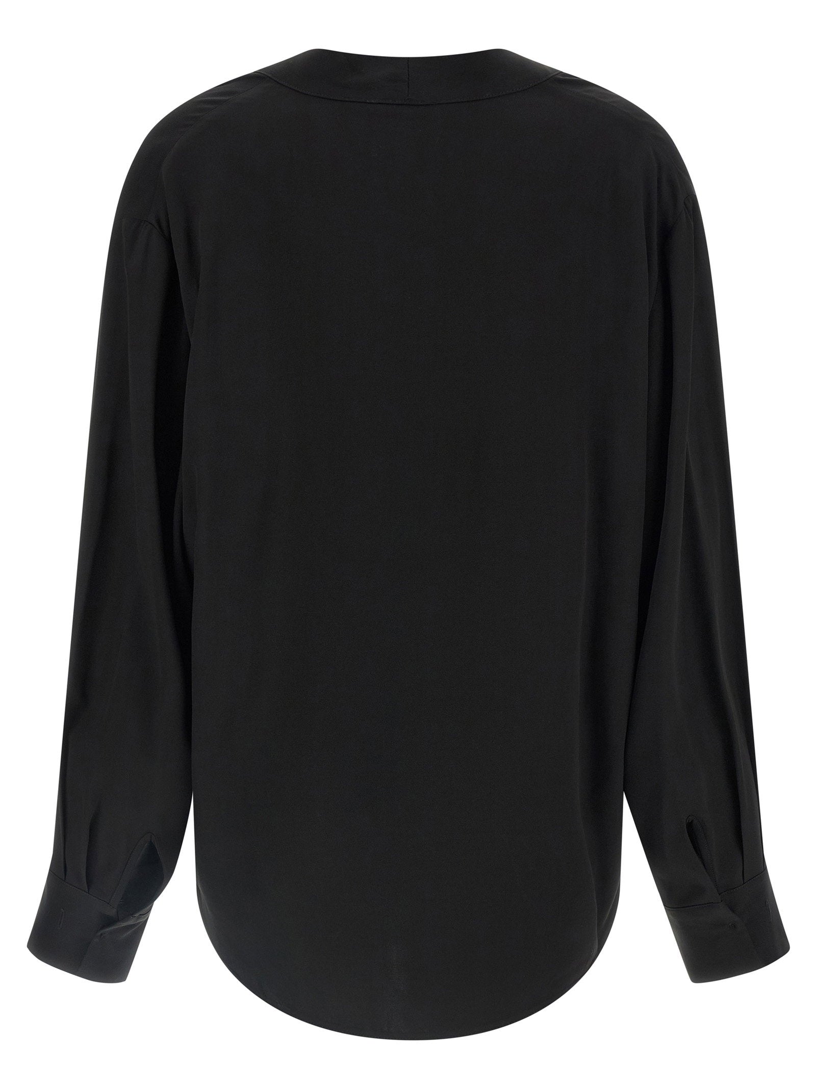 Nude V-neck Blouse – 100% viscose - view 2