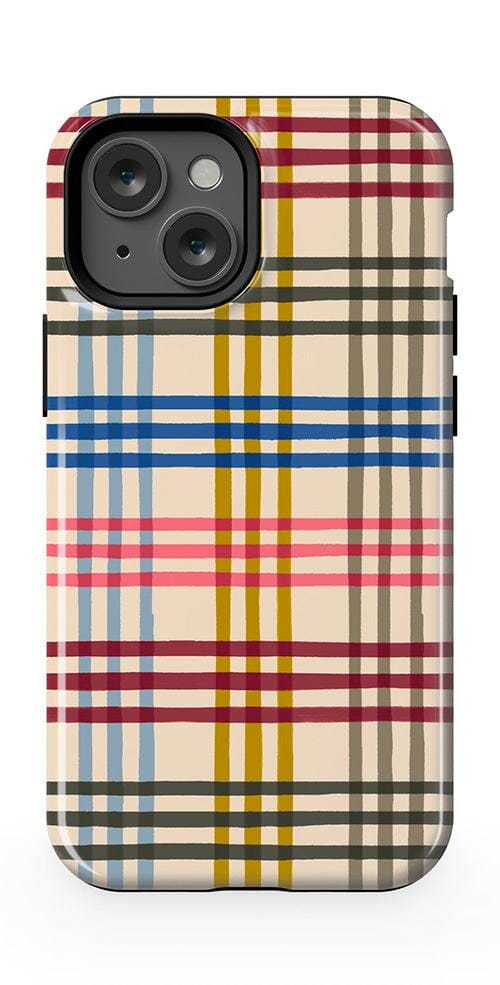 Casetry Colorful Plaid | Kitty and Vibe Holiday Case - view 13
