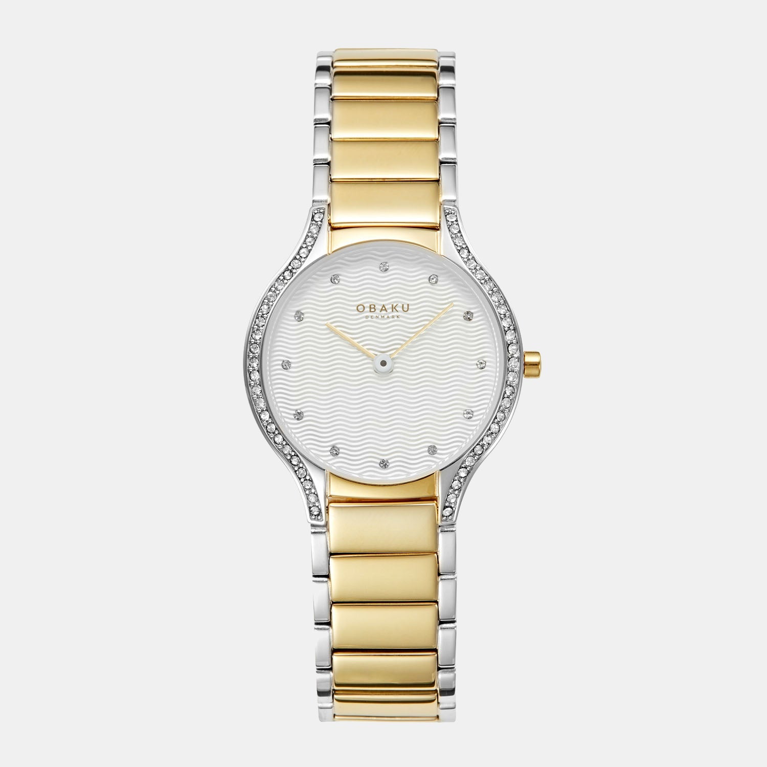 Obaku Acacie Women Quartz Silver Dial Analog Stainless Steel Watch V276LEFISF