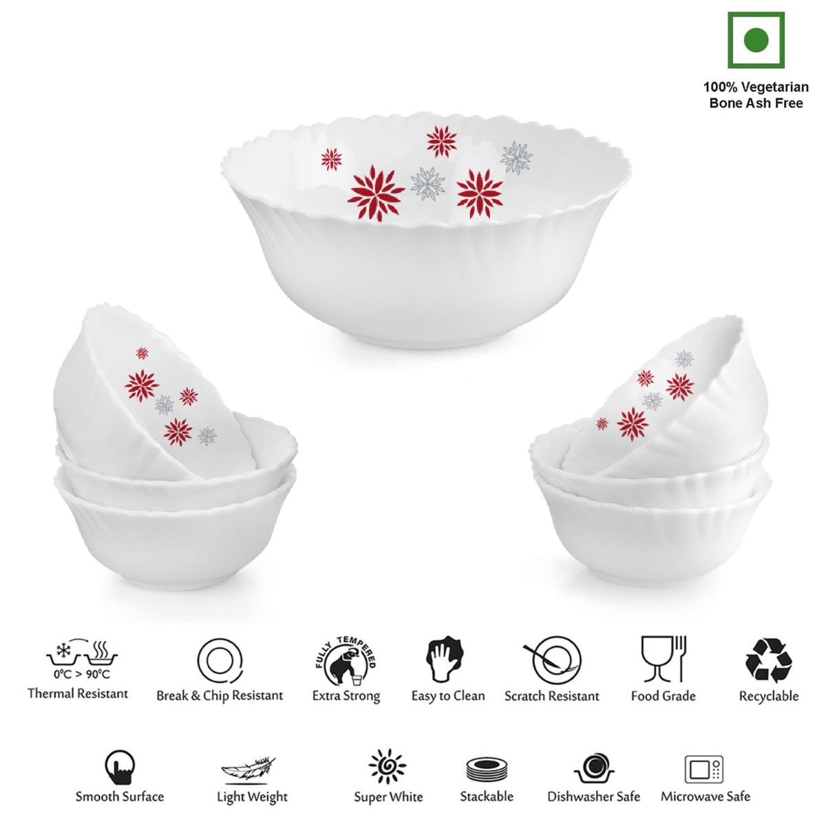 Cello Dazzle Series Pudding Gift Set, 7 Pieces - view 33
