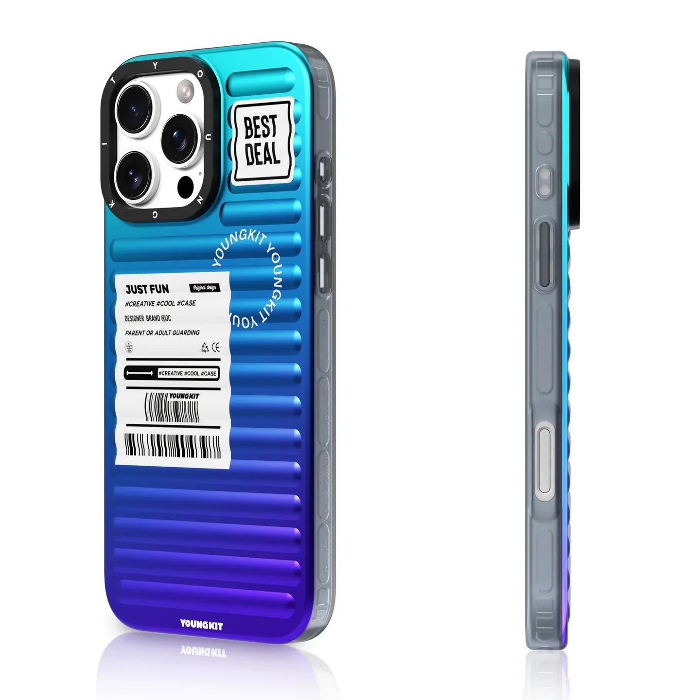 MX YOUNGKIT Serenity Gradient Spectrum Case - iPhone - view 5