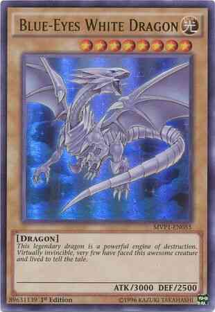 Yu-Gi-Oh! Blue-Eyes White Dragon - MVP1-EN055 - Ultra Rare - 1st Edition