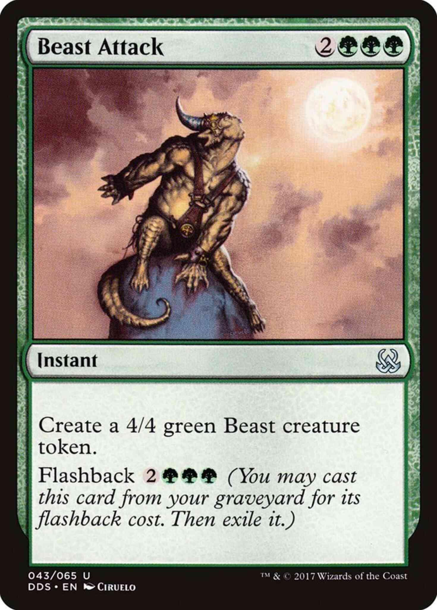 Beast attack 43 – Magic Beast Attack [43] [Duel Decks Mind vs Might] [Non-Foil]