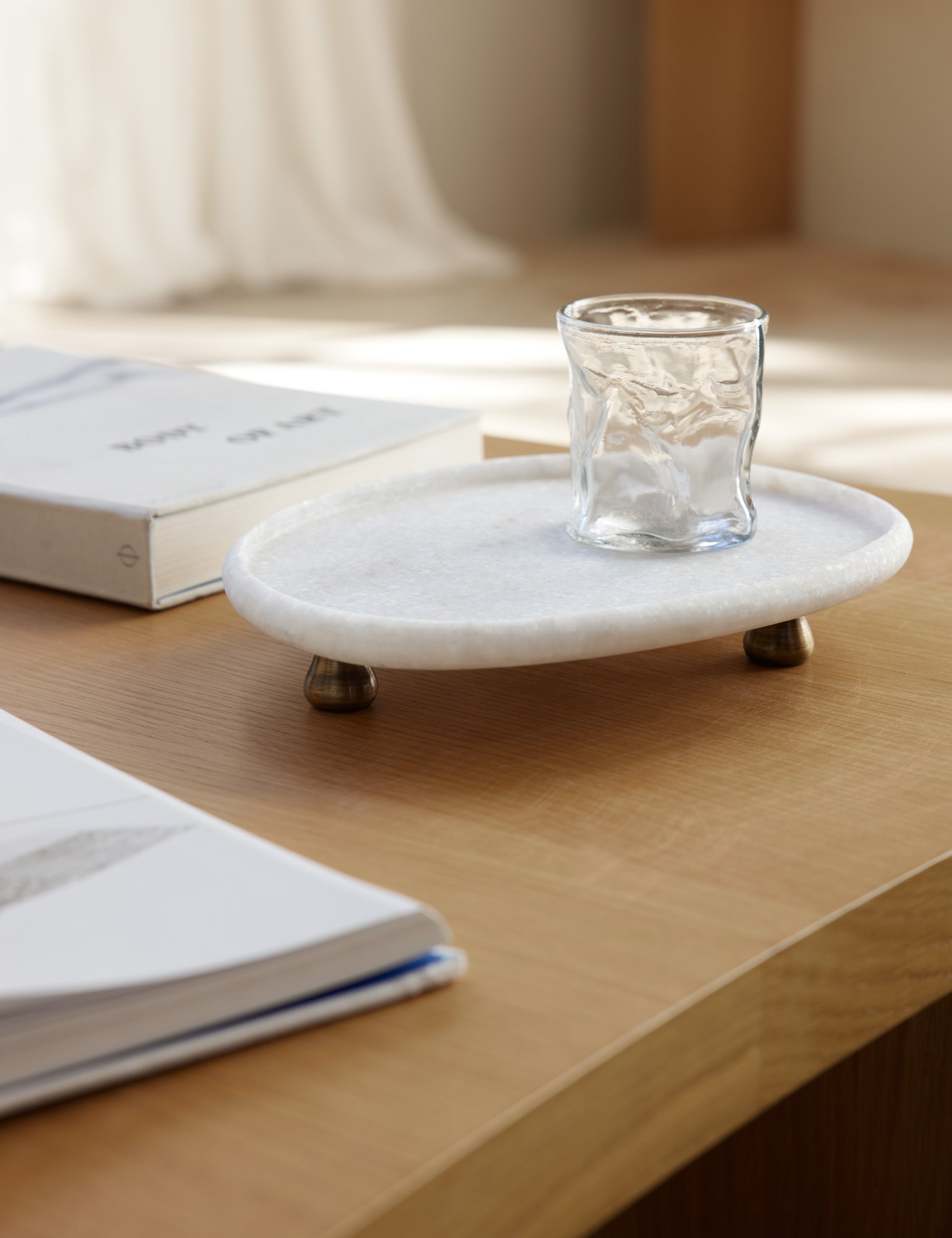 Lulu and Georgia Leven Marble Tray by Eny Lee Parker - view 3