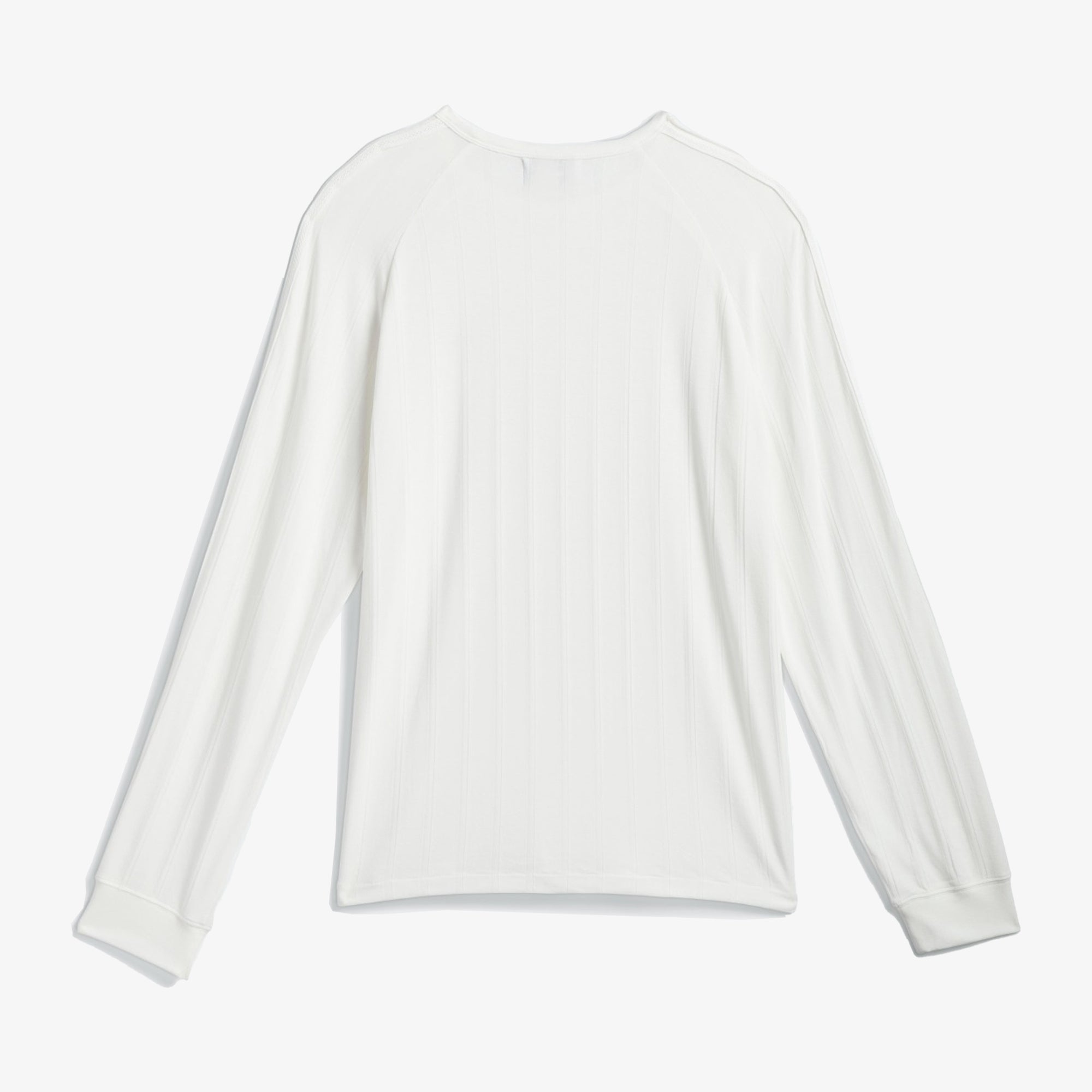 Adidas Originals | Clot Long Sleeve Ribbed Tee By Edison Chen { Core White/core White - view 2