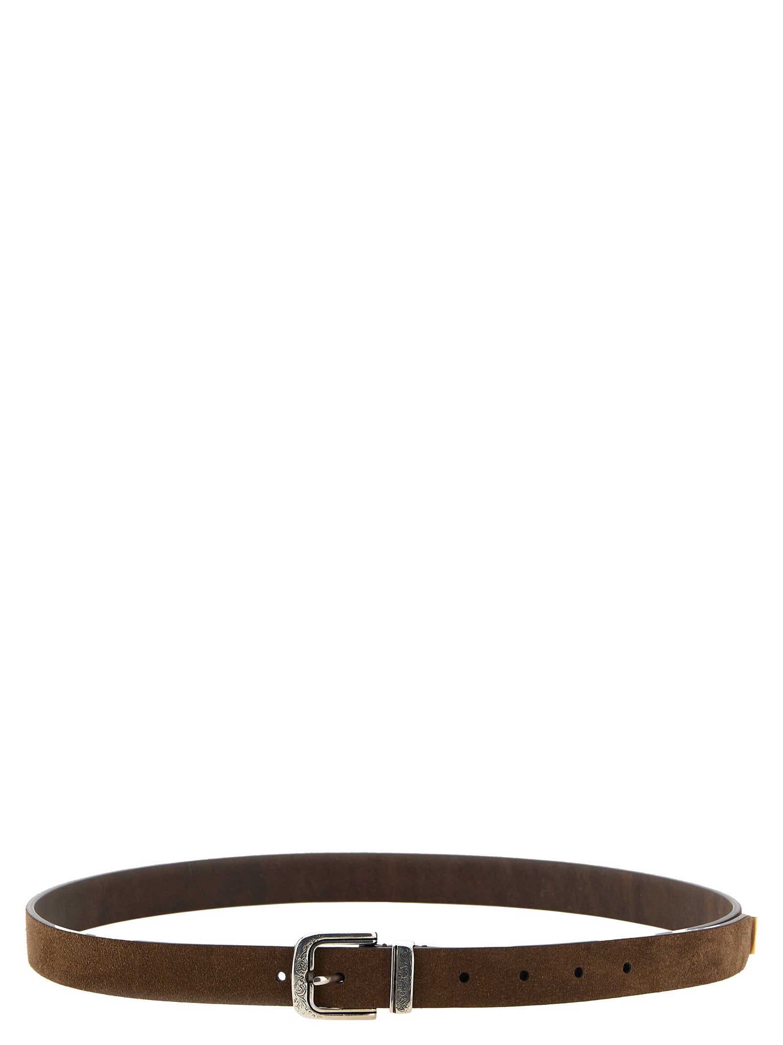 Brunello Cucinelli Inverted Leather Belt
