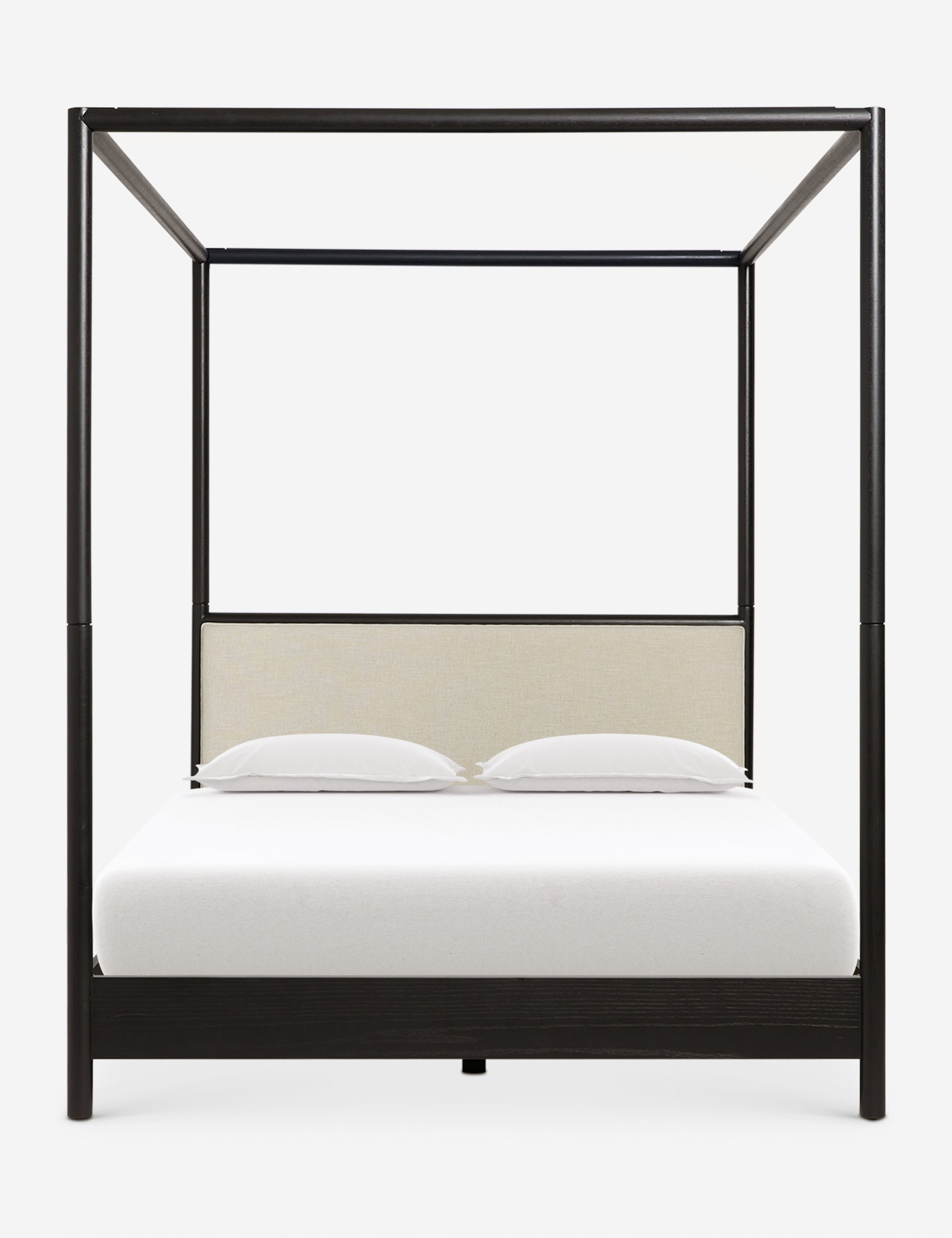 Lulu and Georgia Simonette Canopy Bed – Black