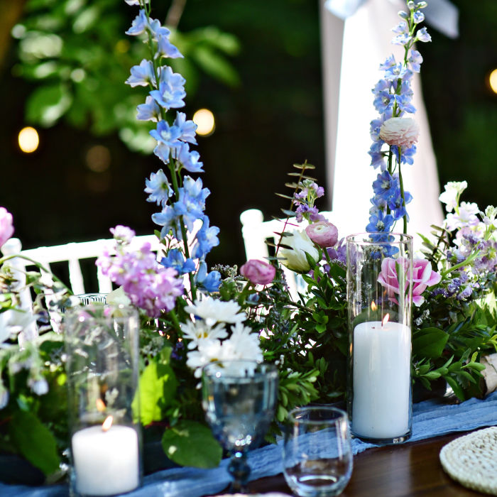 fiftyflowers.com Intimate Bright Wildflower Wedding - view 2
