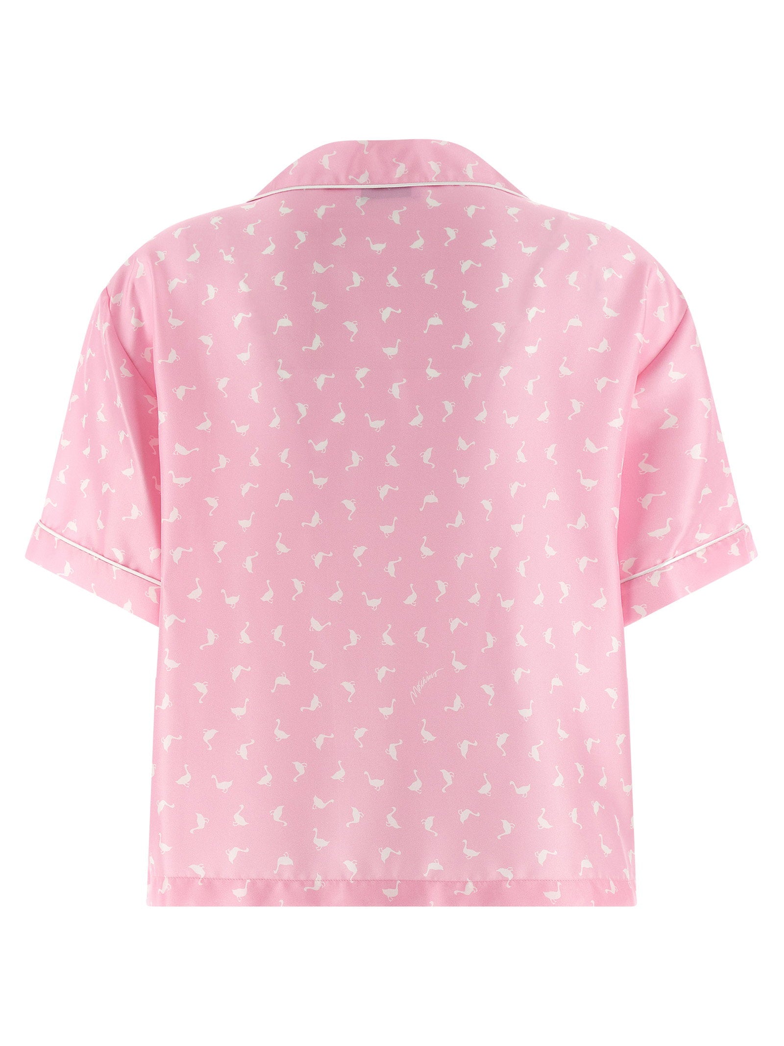 Moschino Goose Shirt – 100% silk - view 2