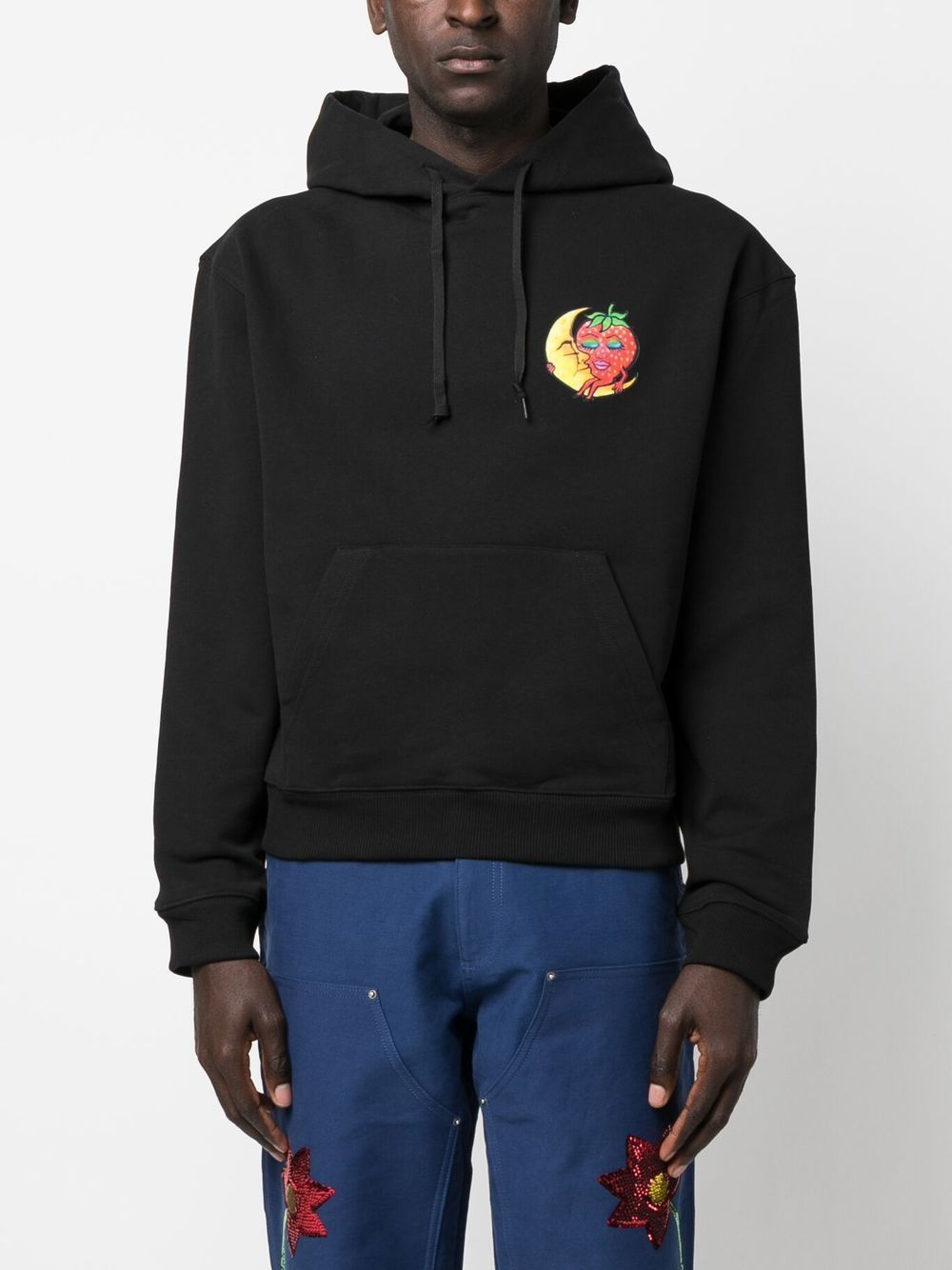 Sky High Farm Workwear Printed cotton hoodie – cotton 100% - view 2