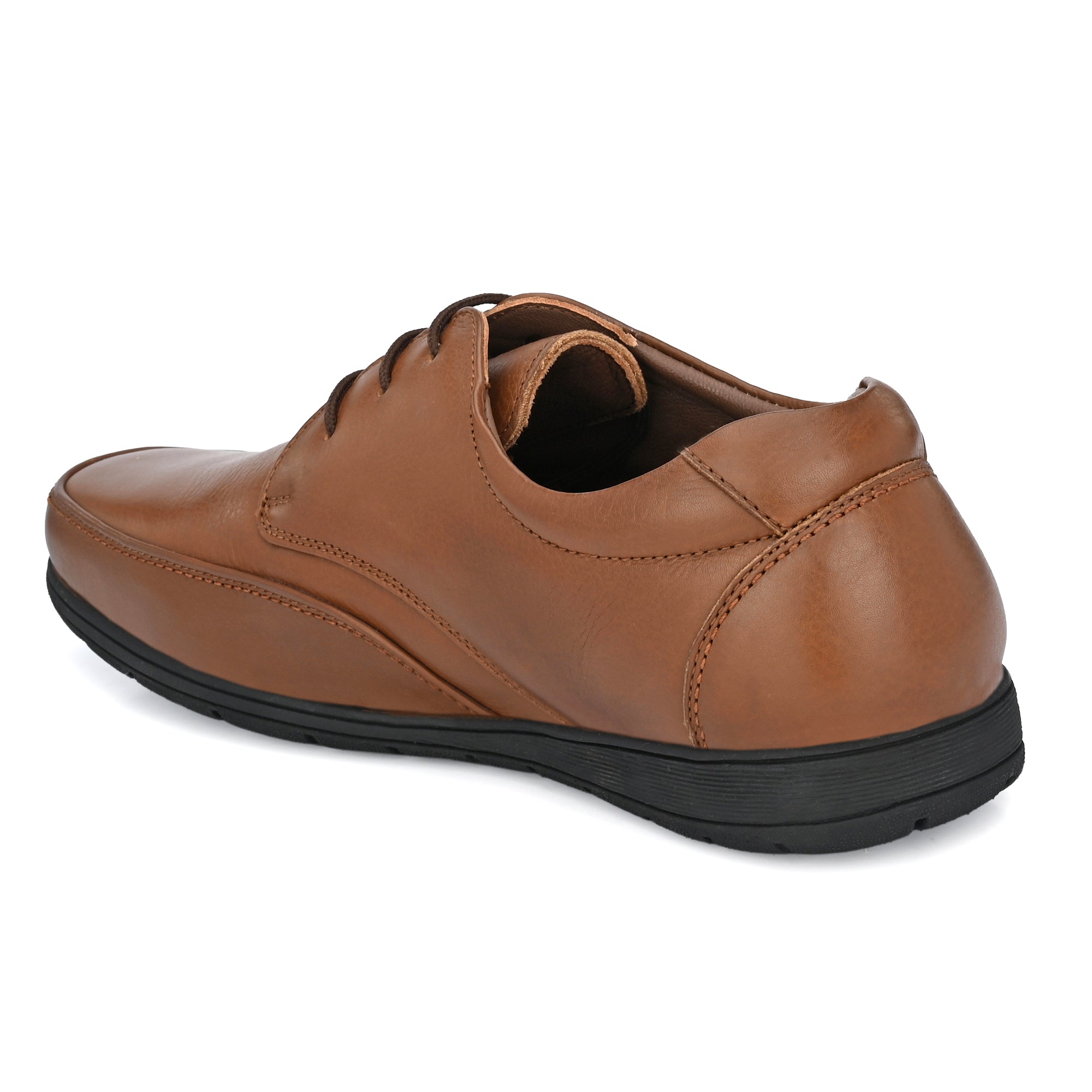 egoss-shoes Egoss Casual Derby Lace Up Leather Shoes For Men - view 18