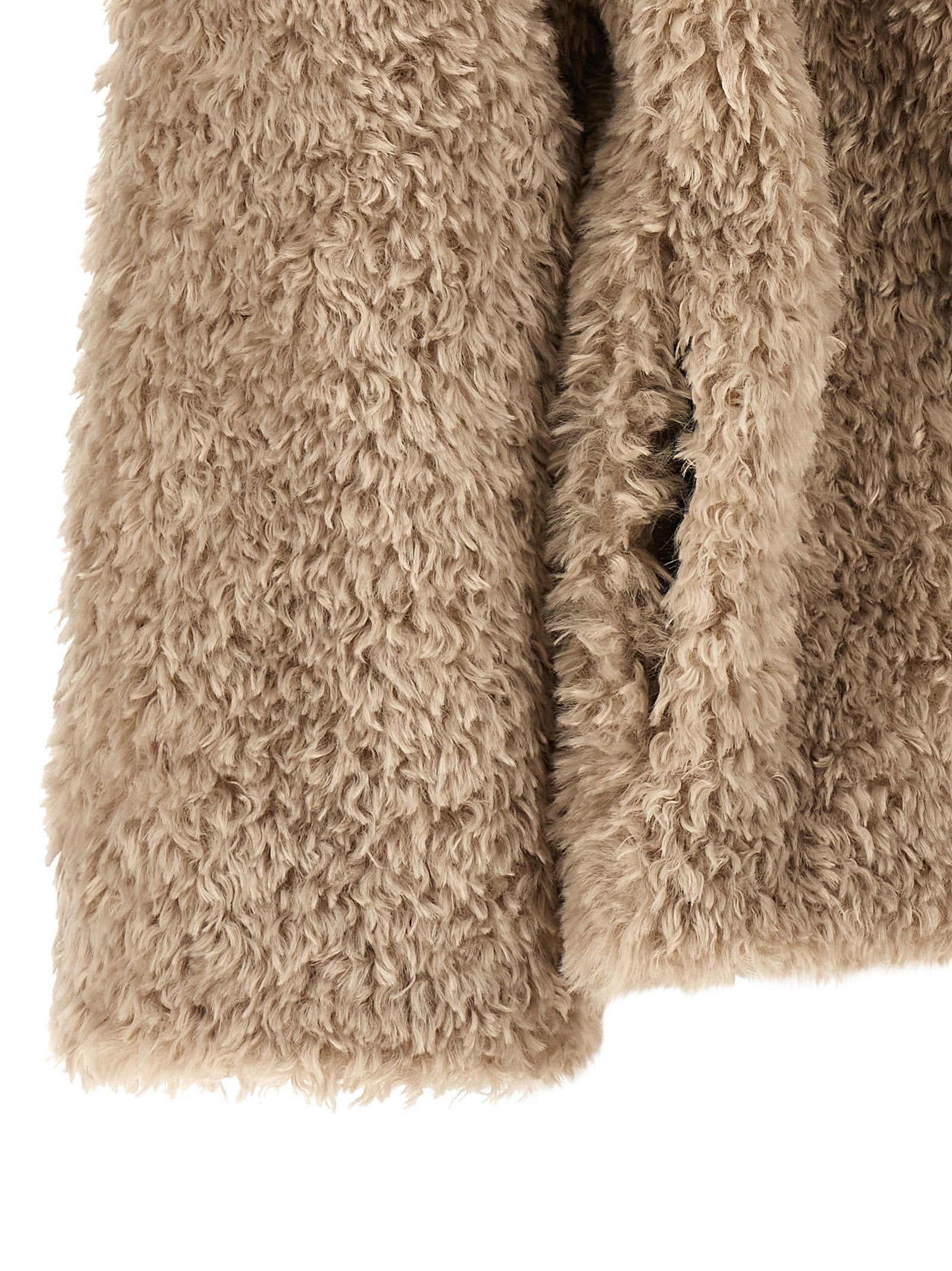 Herno Curled Shearling Effect Coat – 100% polyester - view 4