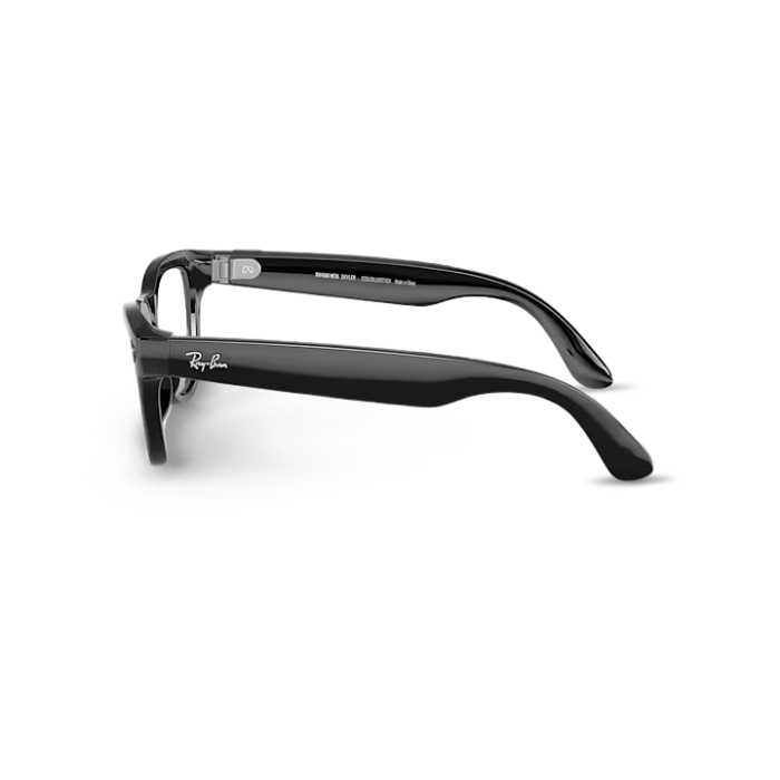 HYPE ELIXIR Ray-Ban | Meta Skyler Shiny Black/Clear/Cerulean Blue Transitions - view 2