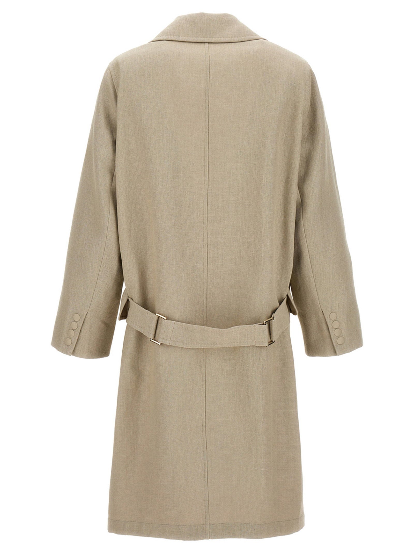 Max Mara Mescal’ Trench Coat – 100% linen - view 2