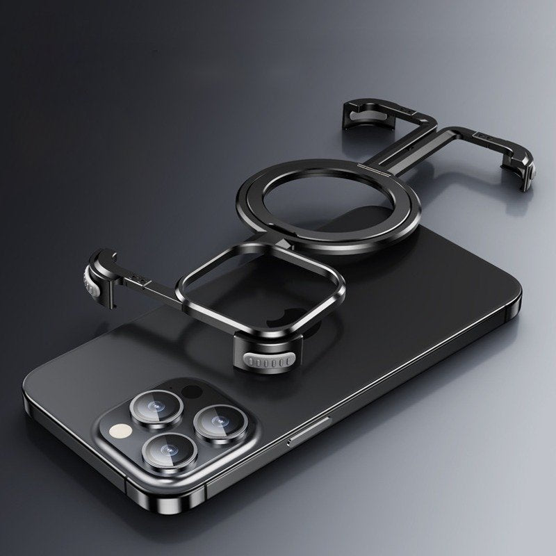 Million Cases Pivot Guard Magnetic Ring Stand Case - iPhone