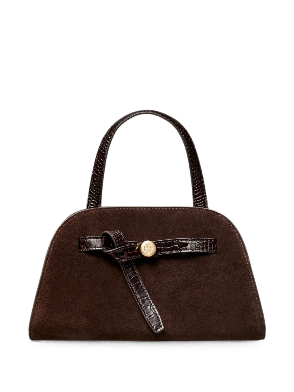 Tory Burch Romy Suede Bucket Bag – Outer: Calf Suede 100%