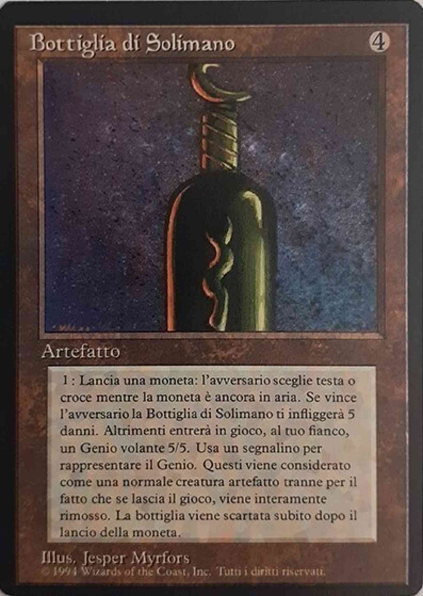 Magic Bottle of Suleiman - Italian [237] [Foreign Black Border: Italian] [Non-Foil]