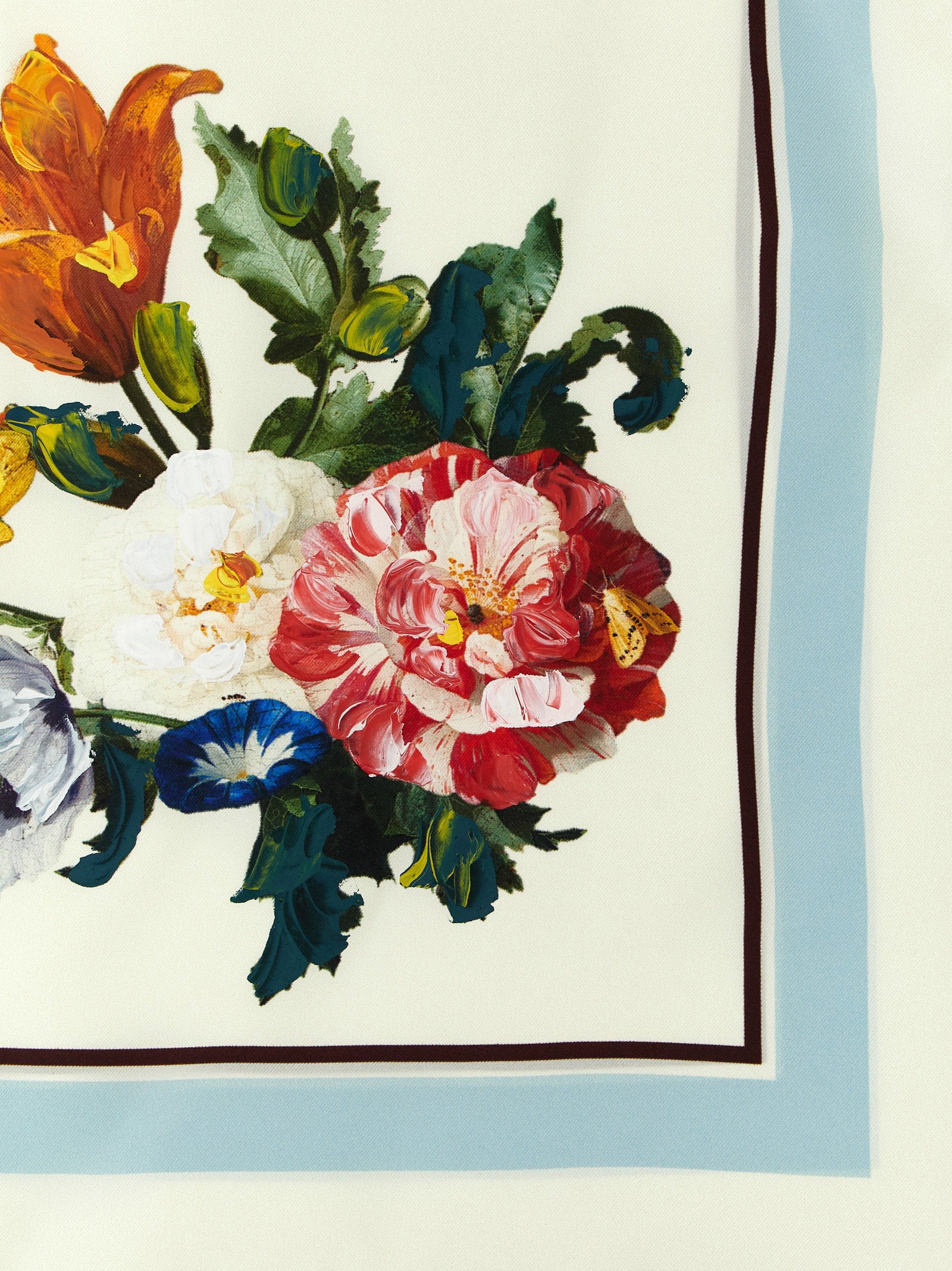 Maison Margiela Four Stitches Scarf – 100% silk - view 2