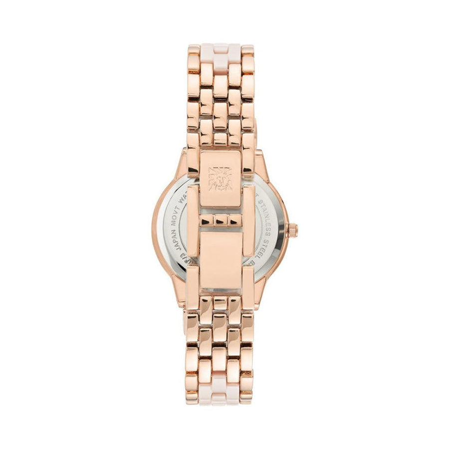 Anne Klein Ceramics Rose Gold Dial Women 38mm
