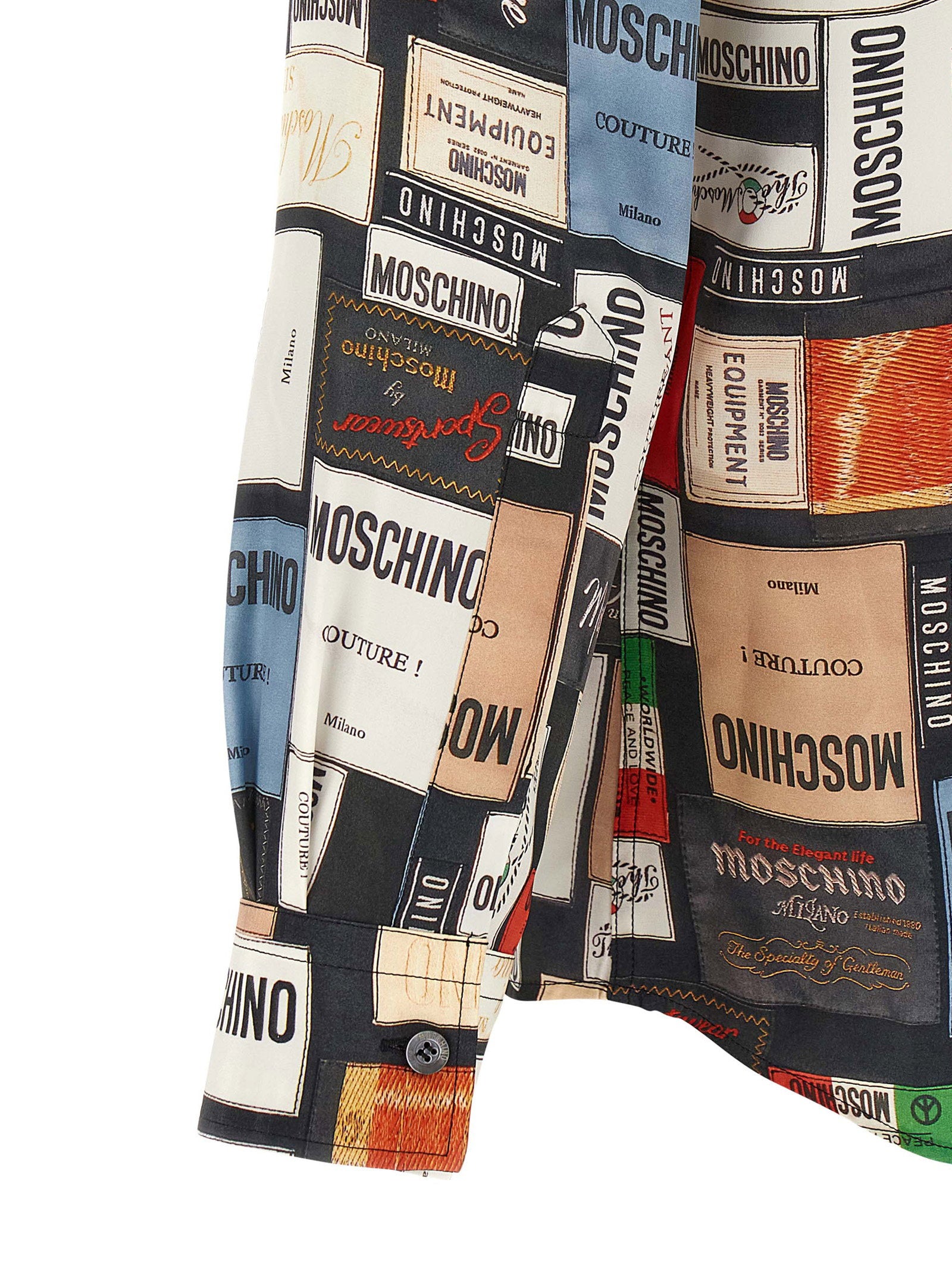 Moschino Labels Shirt – 100% silk - view 4