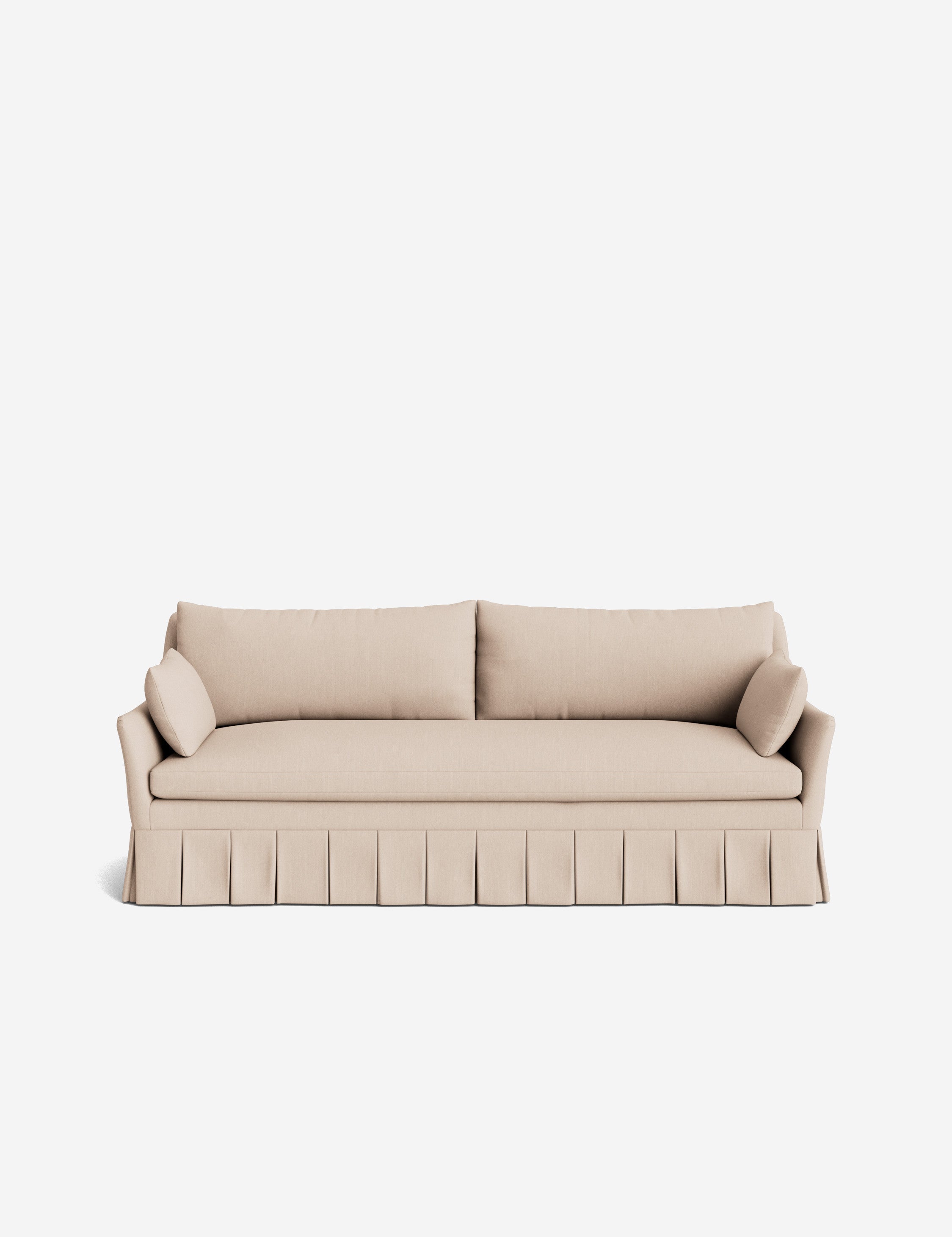 Lulu and Georgia Portola Pleated Sofa - view 122